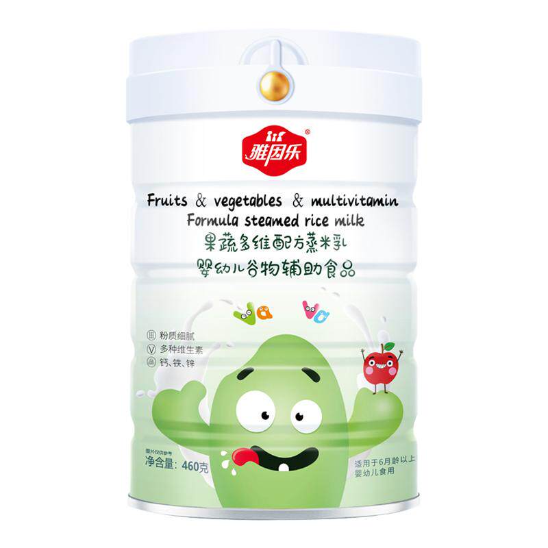 雅因乐米粉婴儿辅食罐装