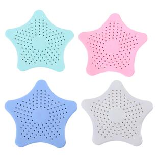 家用海星过滤网厨房水池地漏盖子卫生间水槽防堵塞过滤器防臭垫子