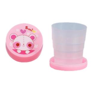 户外便携式杯子可折叠水杯漱口杯伸缩杯卡通旅行折叠杯旅游压缩杯