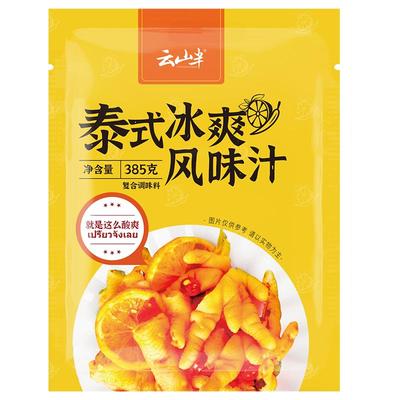 云山半泰式复合385g袋装凉拌菜