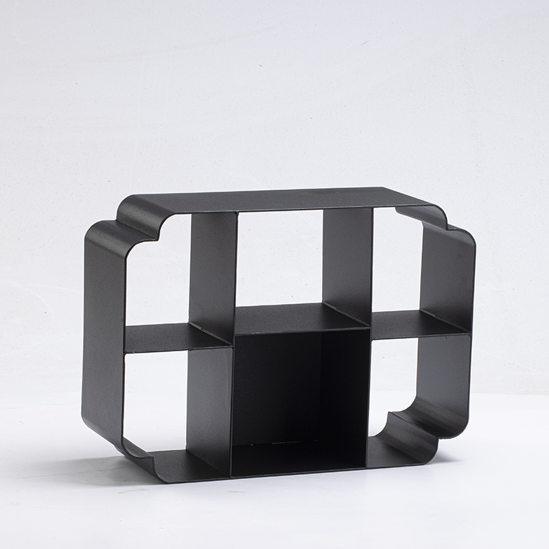 草木祠 新中式铁艺茶棚收纳展示架置物架茶具配件茶杯架家居摆件