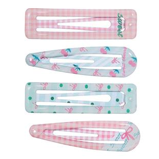 彩色bb夹水滴儿童小发夹女孩刘海侧边夹前额碎发发卡一字夹子头饰