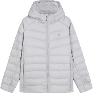 TECTOP/探拓户外轻量排骨羽绒服男女款保暖防风徒步登山连帽外套