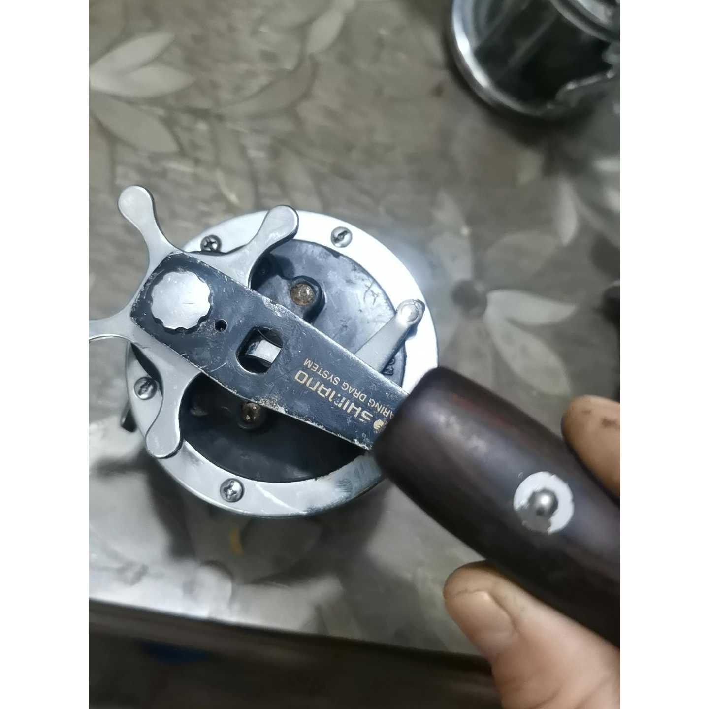 议价钓鱼船上拆下几个钓鱼轮,利优比110型号的大鼓轮,达瓦,德