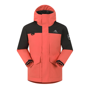 凯莱牧户外冲锋衣女2025新款羽绒内胆防风防水抗寒登山服外套男