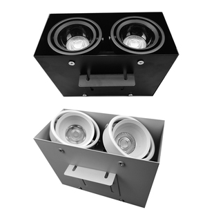 方通吊顶专用灯斗胆灯格栅灯LED铝方通射灯