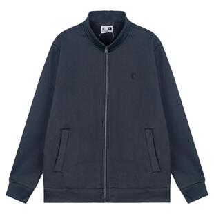 乔丹运动外套男士冬季新款加绒保暖开衫立领夹克官方正品休闲上衣