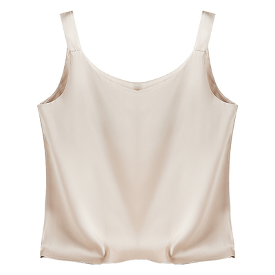 雅鹿女士吊带打底V领细腻轻柔