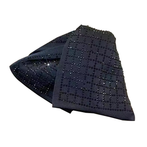 小香风优雅方格闪闪抓夹女后脑勺鲨鱼夹千鸟格气质路易斯粽子头饰