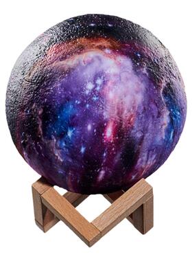 FUN HO /3D打印彩色星空星球月亮灯ins稀奇古怪情侣浪漫生日礼物