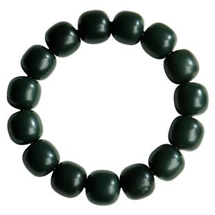 印象眸和田玉手串男款青玉于玉石正品单圈手链生日礼物送男生男士