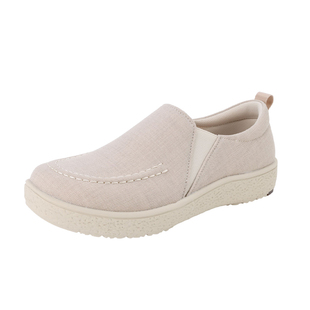 Pansy盼喜女鞋一脚蹬宽胖脚舒适轻便日系休闲鞋2026春季新款单鞋