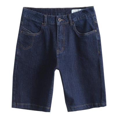 纯棉牛仔短裤男夏季新款男士中裤