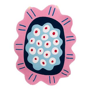 卷宗商店 | misplacedstudio手工羊毛地毯flora omni客厅卧室地垫