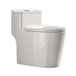 家用马桶卫浴抽水静音小户型座便器陶瓷节水虹吸式坐便器防臭坐厕