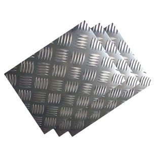 铝合金花纹铝板车用防滑板压花五条筋铝板1.5/2/2.5/3/4/5/6mm厚