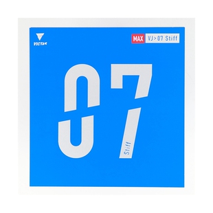 老妖VICTAS VJ07乒乓球胶皮球拍反胶V07套胶Regular电光火石Stiff