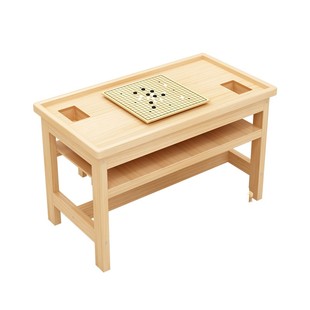 实木围棋象棋桌中小学生围棋培训桌儿童五子棋下棋桌辅导班课桌椅