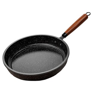 麦饭石平底锅不粘锅家用牛排煎锅煎饼煎蛋烙饼锅电磁炉燃气灶专用