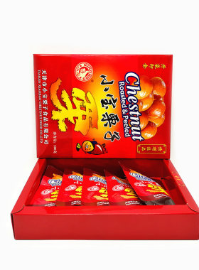 天津特产小宝栗子甘栗仁礼盒