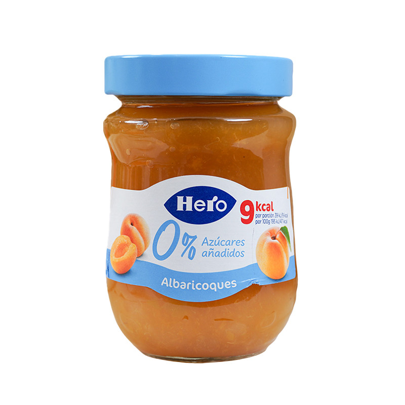 Hero英雄0添加蔗糖杏果酱280g