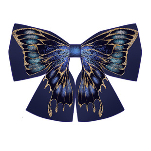 【月色星象】JK/DK小物定位提花织金金线蝴蝶领结【翩翩然】现货