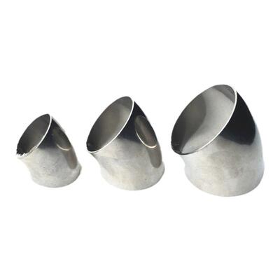 不锈钢45度对焊接弯头