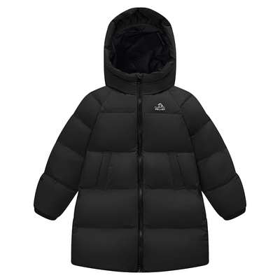 伯希和800蓬长款绒服儿童男女