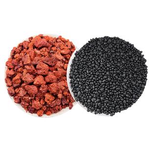 精品水草泥火山石不易浑水免洗陶粒砂古法养鱼缸造景底砂水培碗莲