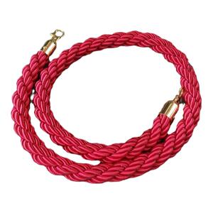 栏杆座挂绳1.5米2米线 隔离带 绒绳 麻绳 围栏警戒线 礼宾柱挂绳