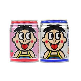 【官方正品】新货旺旺O泡果奶245ml*24罐整箱旺旺0泡草莓味饮料