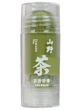 山野茶绿茶香膏持久淡香迷你