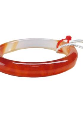 天然白月光玛瑙手镯女