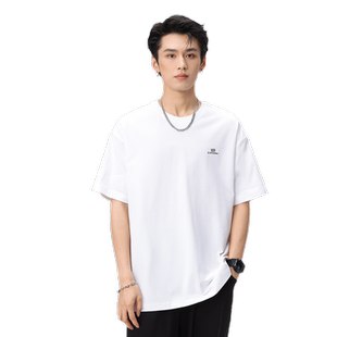 HomePanda索罗娜凉感短袖T恤男夏季重磅UPF50+防晒冰丝速干半袖男