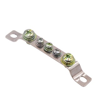 铜件5孔地排零排2*15 配电柜接地排五孔零地排零地排零线排地线排