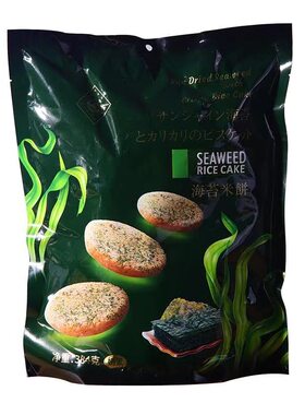 包邮马来西亚风味海苔零食米饼