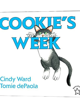 英文原版 Cookie's Week 小点心的一周 星期概念认知 英文版 进口英语原版书籍儿童全英语书