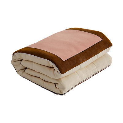 范特家摩卡慕斯两用抱枕被子