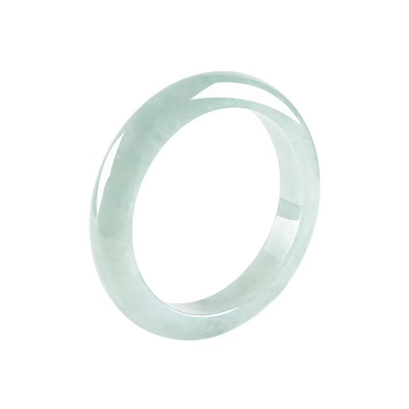 仟喜梵“风吟曲”高端缅甸翡翠玉手镯子女款冰透晴水贵妃正品处理