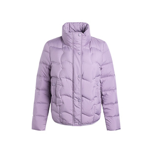 黛玛诗2025年秋冬新款立领轻薄羽绒服女短款修身外套90鸭绒简约