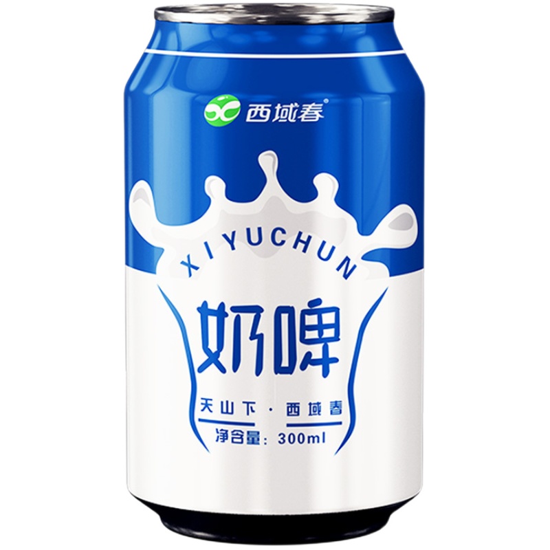 新疆特產(chǎn)奶啤天潤(rùn)西域春新農(nóng)南達(dá)12罐裝整箱乳酸菌牛奶飲料飲品