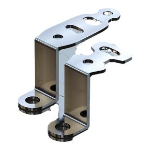 摩托车电动车通用固定管夹护杠保险杠后视镜越野车射灯支架改装件