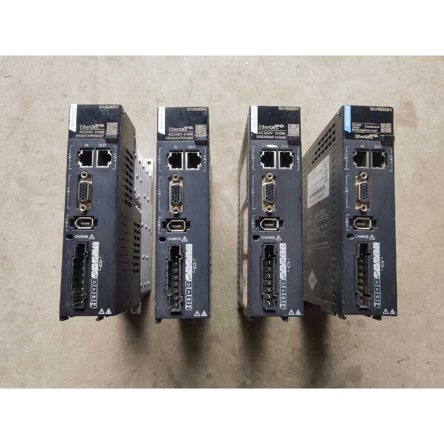 议价汇川伺服驱动器SV630NS1R6I,200W,二手拆机,成