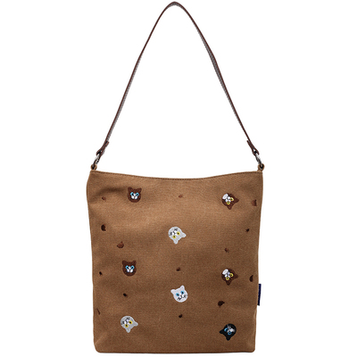 休闲大容量手提帆布托特包