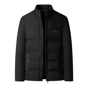2025新款正品高端冬季加厚保暖男士短款羽绒服轻薄防寒棉服外套男