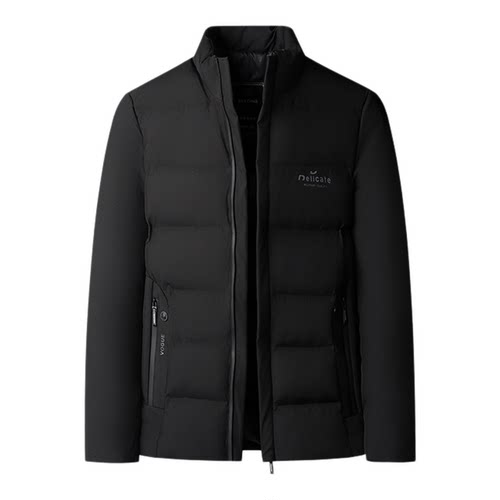 2025新款正品高端冬季加厚保暖男士短款羽绒服轻薄防寒棉服外套男