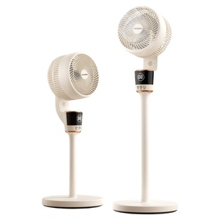 韩国HYUNDAI空气循环扇电风扇立式家用静音办公室台式小型落地扇