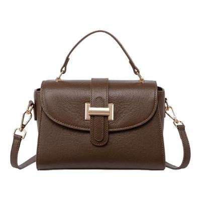 手提包高级感头层牛皮斜挎小包包