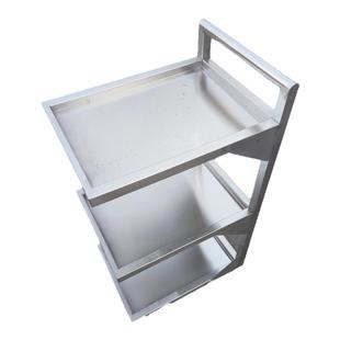 定制异形不锈钢框架设备底座鱼缸架子洗衣机落地抬高架多层置物架