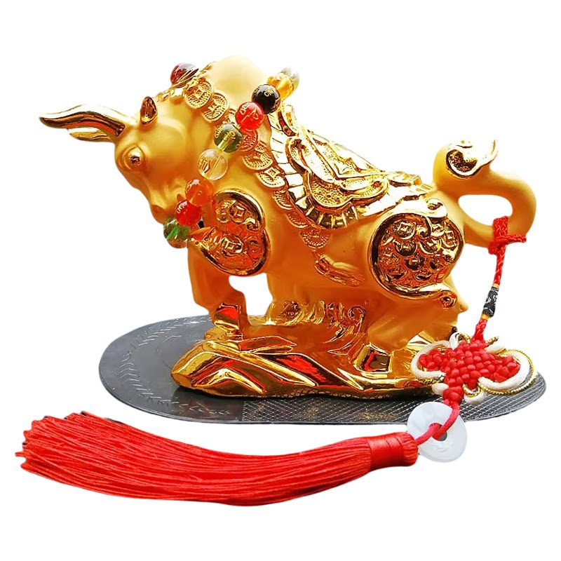 汽车生肖摆件12属相一套生日礼物